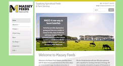 Desktop Screenshot of masseyfeeds.co.uk